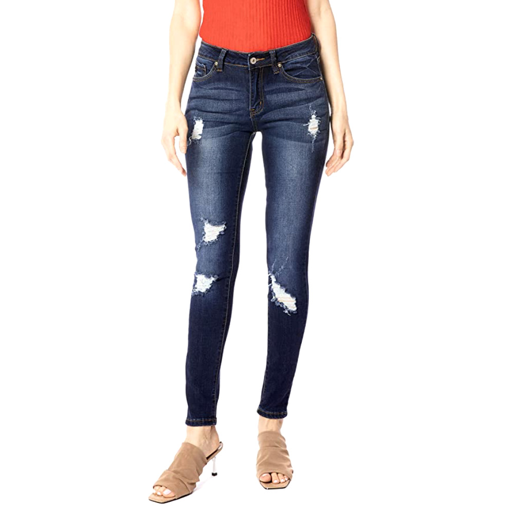 KanCan Distressed Skinny Jeans Size 24 NWT